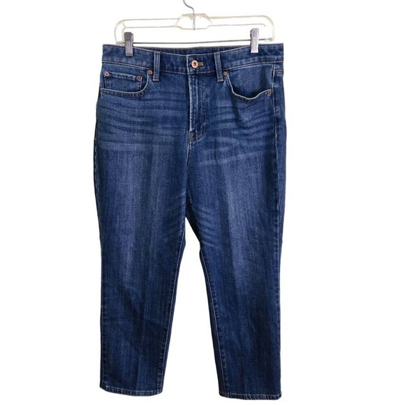 Talbots High Waist Straight Ankle Jeans Size 10p - Picture 1 of 6